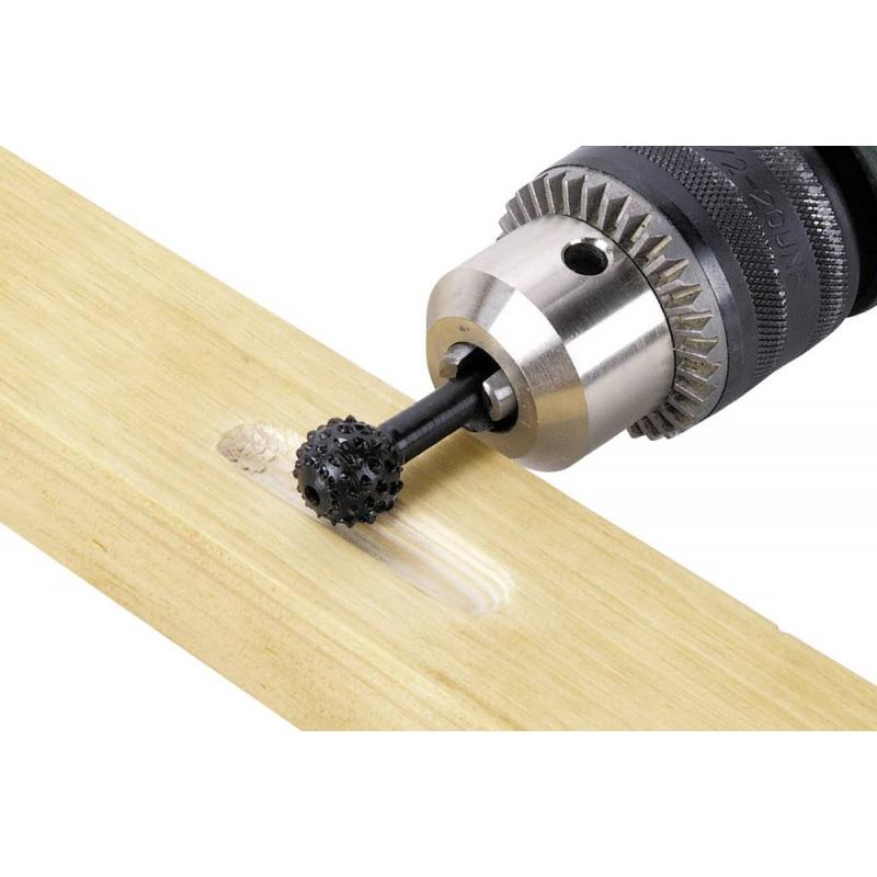 Wolfcraft 2540000 Rasp- en verzinkset 5-delig 5 onderdelen