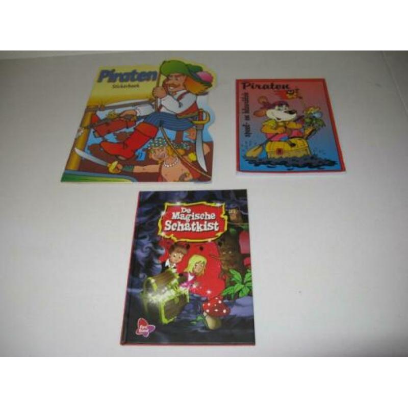 piraten boeken 3 stuks