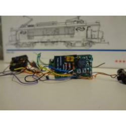 Complete 5* motor uit NS Loc 1650 van Marklin