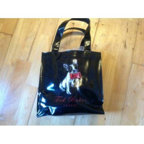 Ted baker tas zwart met hondje