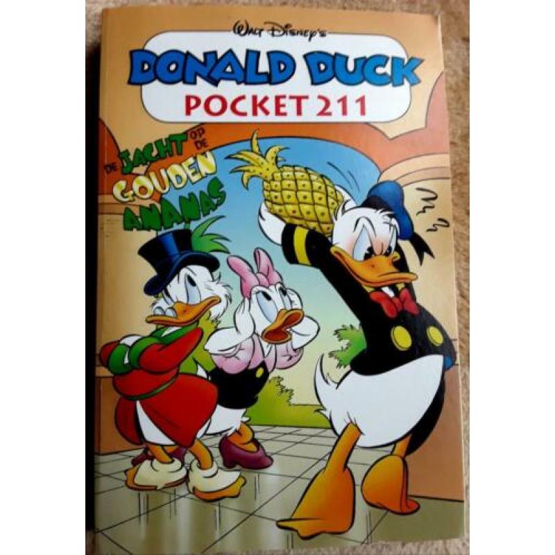 Donald duck pocket 211 de jacht op de gouden ananas disney