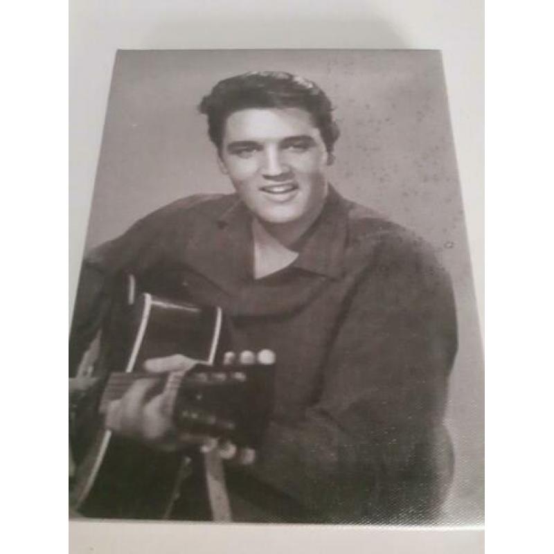 Elvis op canvas