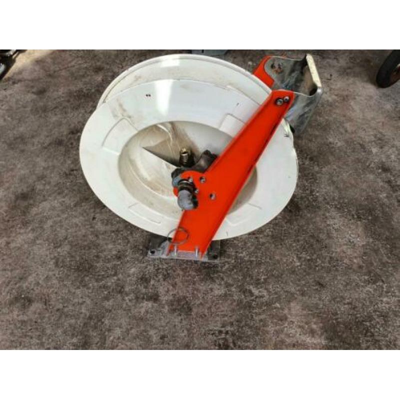 Oliehaspel, Slanghaspel met 3x 10 meter slang en oliepistol