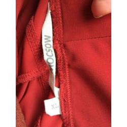 Moscow rode travelstof broek ,mt XL