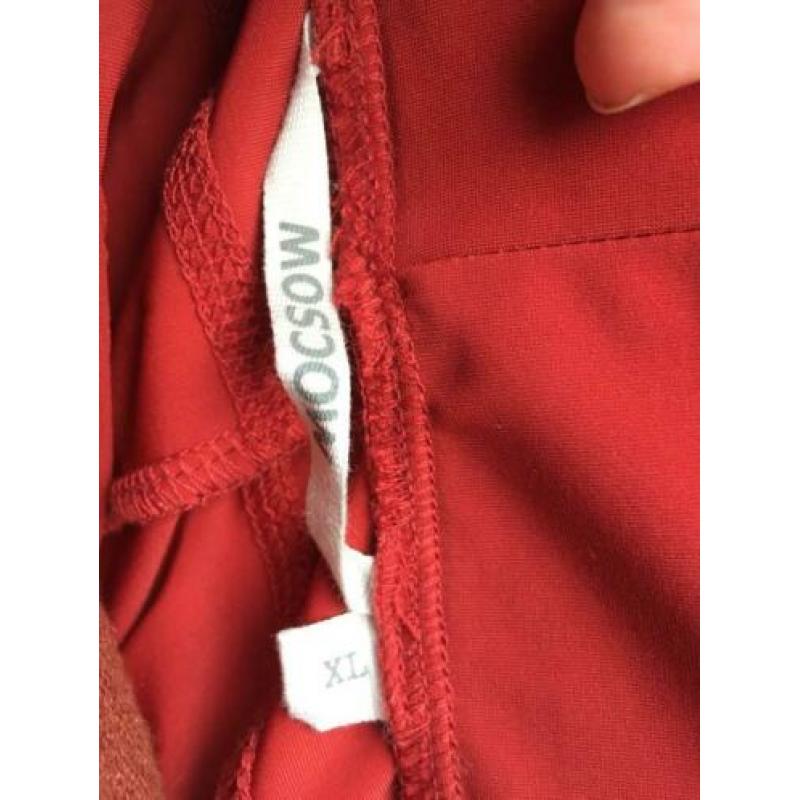 Moscow rode travelstof broek ,mt XL