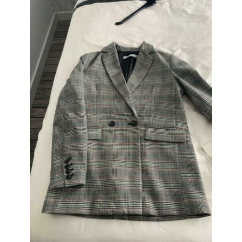 Blazer ruit Mango maat S zgan
