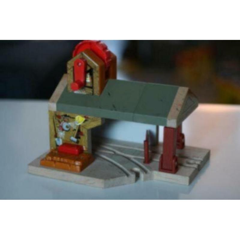 thomas de trein houten set remise
