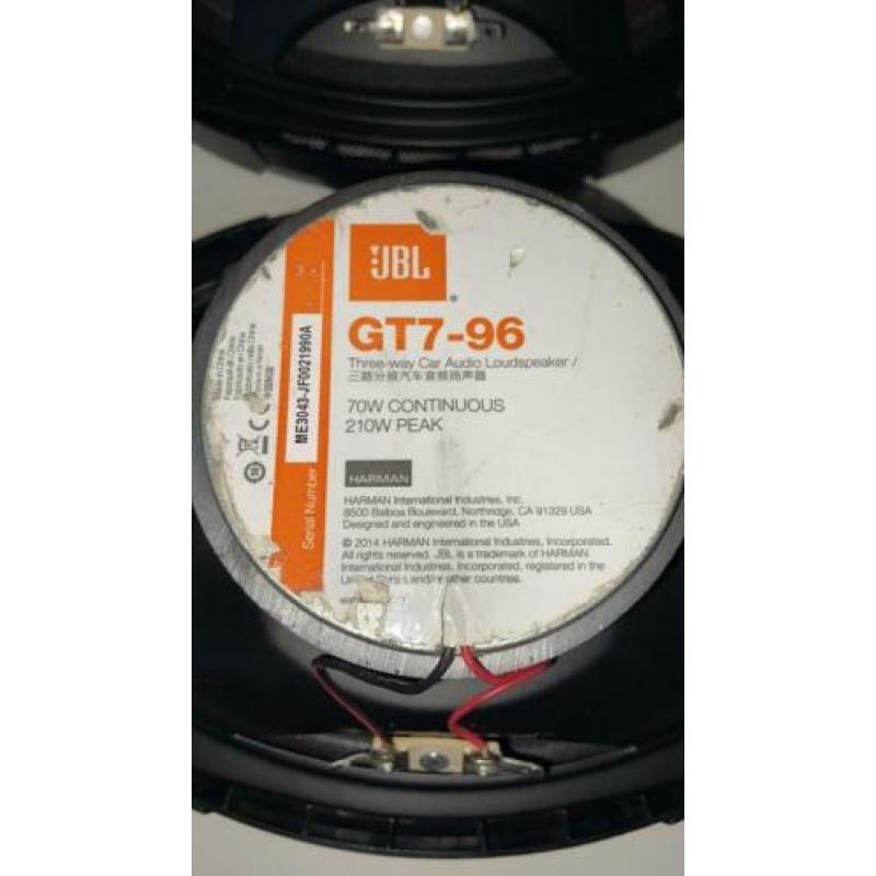 JBL GT7-96 (2X) CAR Audio Speakers 70W Continuous 210W PEAK