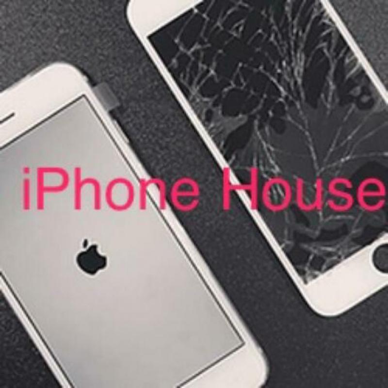 Actie! iPhone scherm/glas kapot reparatie X 8 7 6s 5s 6 plus