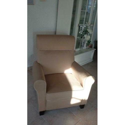 Te koop: Bahama beige relaxfauteuil (stof)