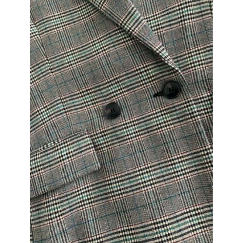 Blazer ruit Mango maat S zgan