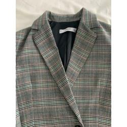 Blazer ruit Mango maat S zgan
