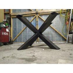 Nieuwe matrix poot / dubbele kruispoot. Koker 100x100x3