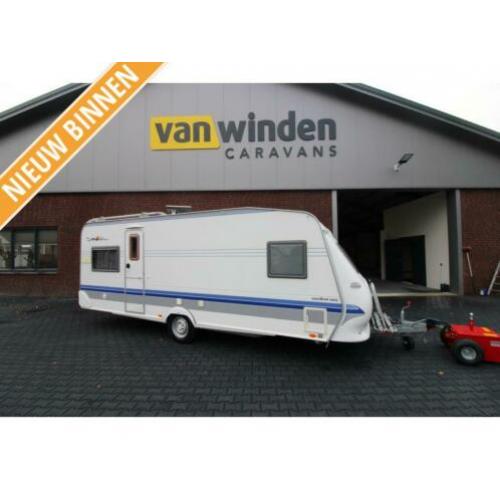Hobby Excellent Easy 560 UFE 2005-Voortent-Rondzit-Fransbed