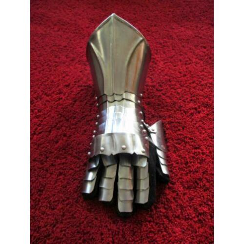 Pantserhandschoenen, gauntlets, LARP, reenactment, ridder