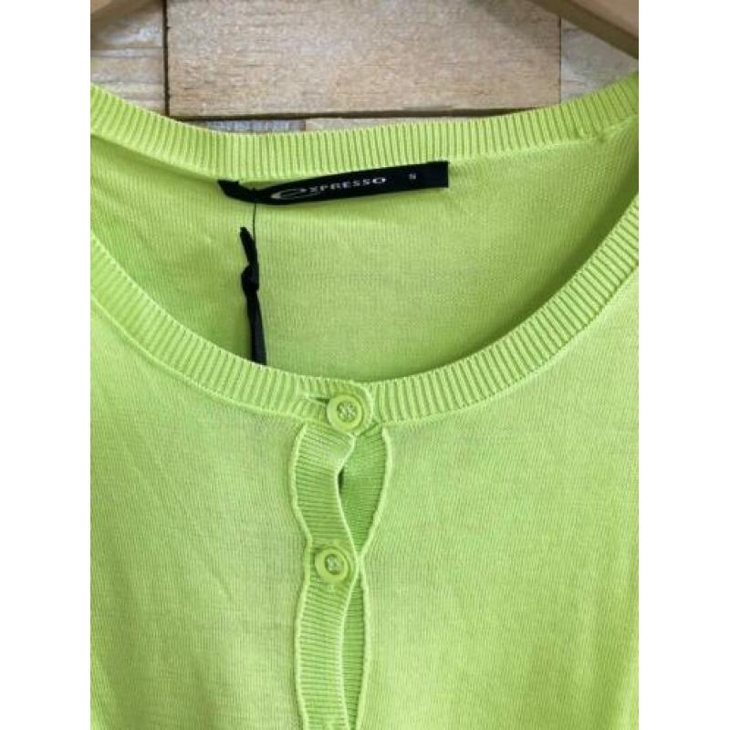 Expresso vestje lime groen, maat L/40 - NP 79,95 - wyp