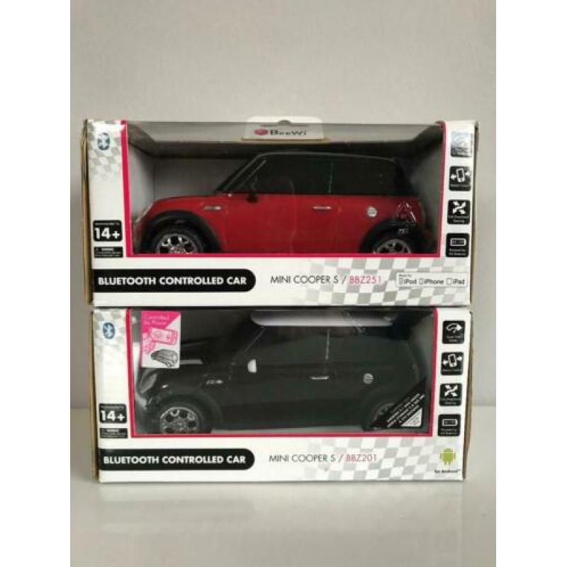Miniatuurauto Mini Cooper S bluetooth controlled car