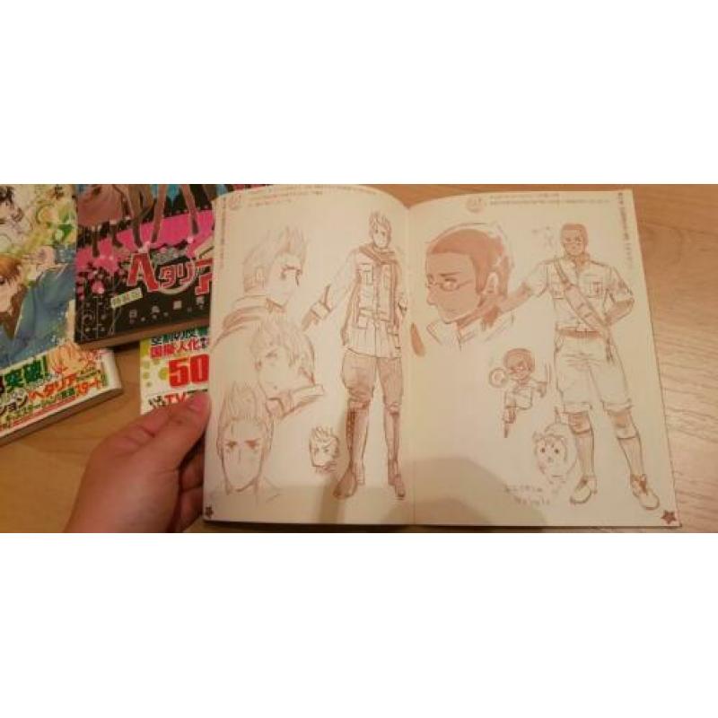 Hetalia manga japans