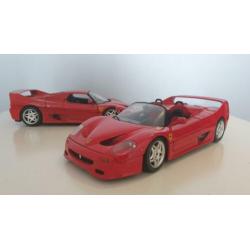 2 x Ferrari F50 BBURAGO 1:18
