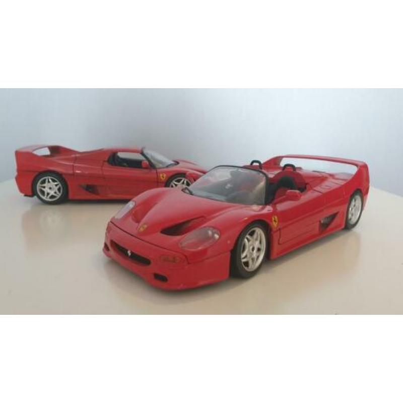 2 x Ferrari F50 BBURAGO 1:18