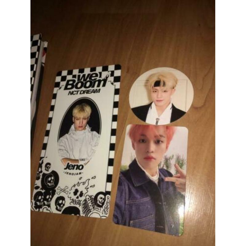 nct dream we boom (chenle pc + jeno) kpop album