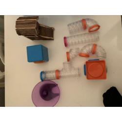 Hamsterkooi met accessoires