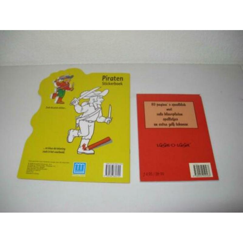piraten boeken 3 stuks