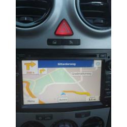 Nieuw in doos dubbel din nav dvd opel Corsa d astra h tigra