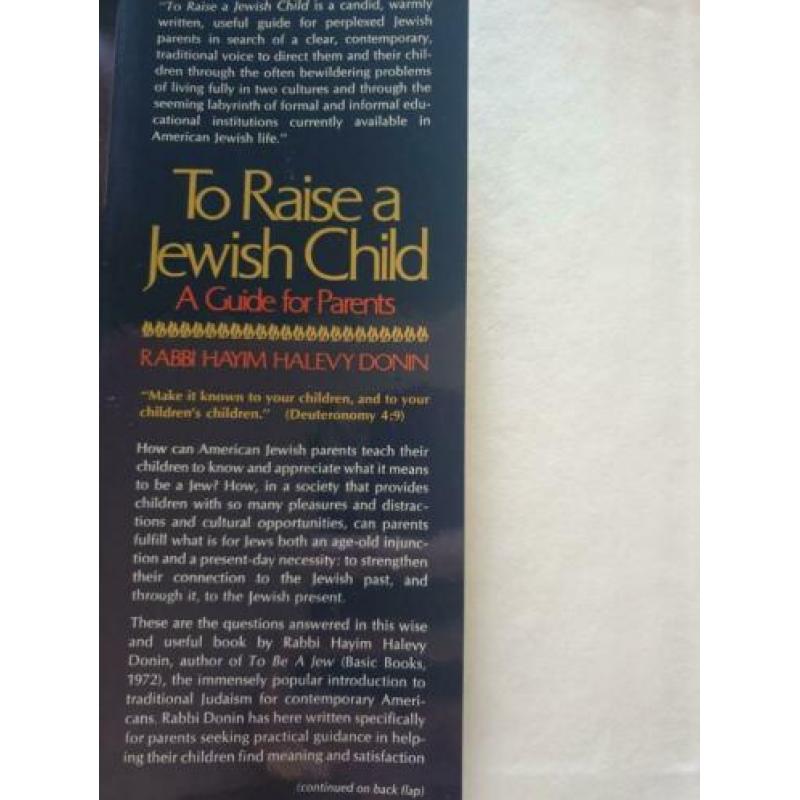 To Raise a Jewish Child Donin