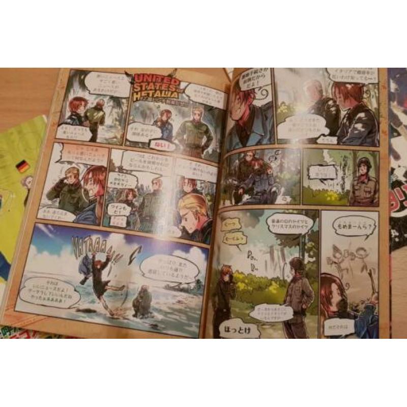 Hetalia manga japans