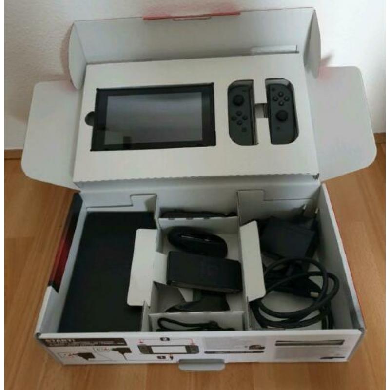 NINTENDO Switch met Mario Kart, Odyssey, Splatoon 2, Fifa18