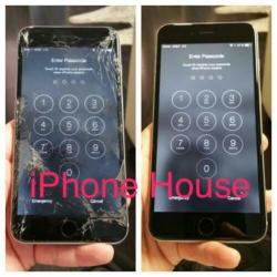 Actie! iPhone scherm/glas kapot reparatie X 8 7 6s 5s 6 plus