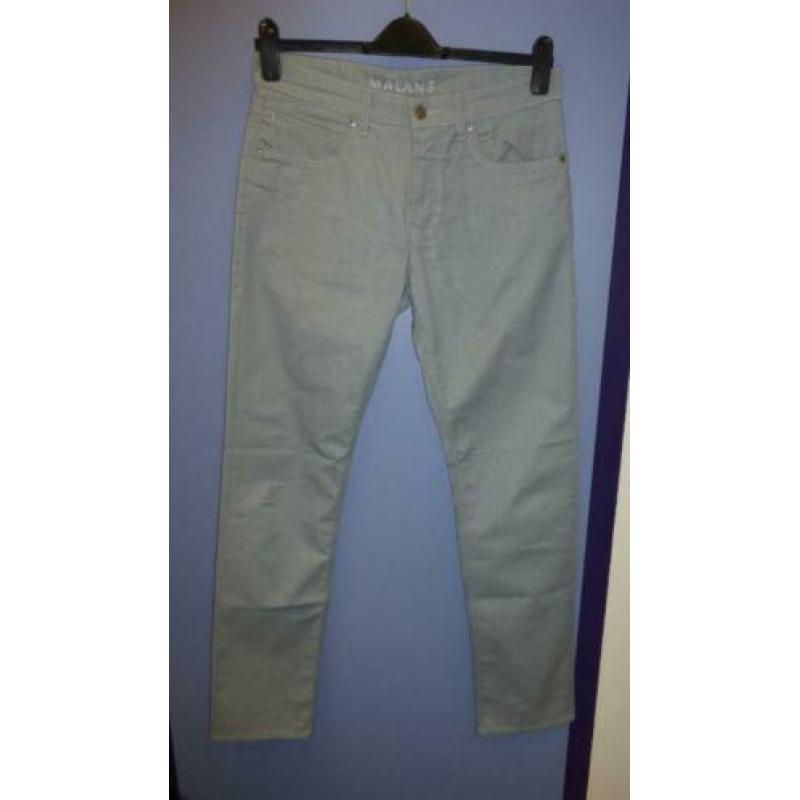 MAC broek model Arne Pipe lichtblauw subtiel blokje 32 30508