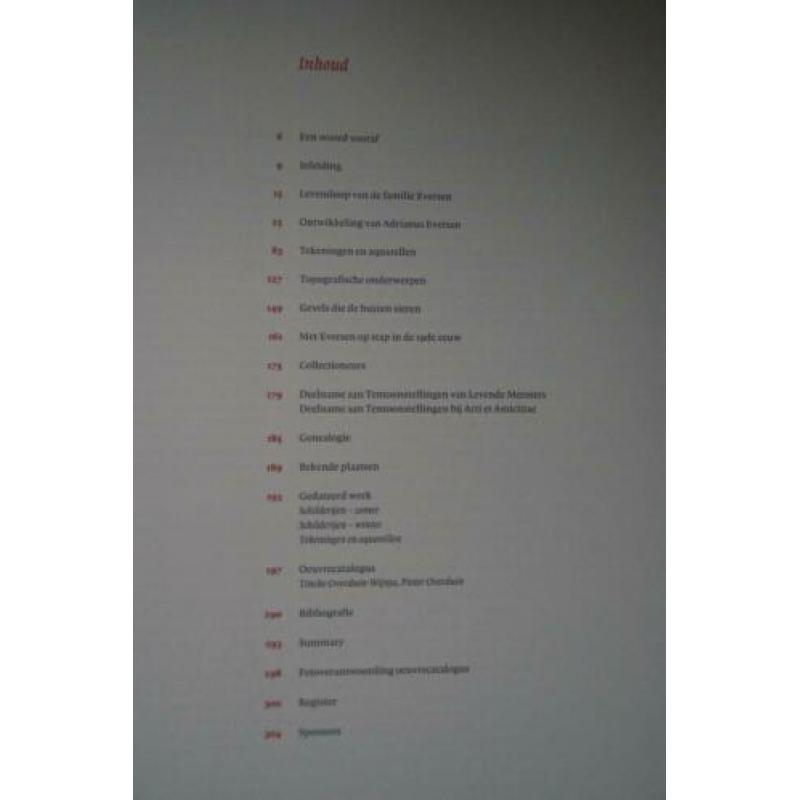 P.Overduin, A. EVERSEN 1818-1897 schilder van stadsgezichten