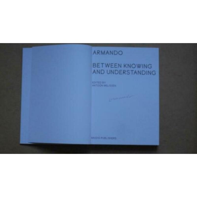 ARMANDO ; gesigneerd ; het grote overzichtsboek