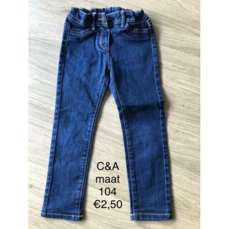 Broeken TerStal en C&A maat 104