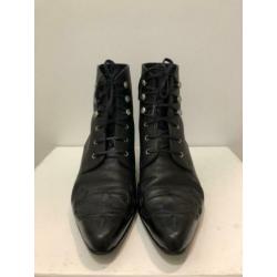 Saint Laurent laarsjes zwart 38
