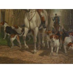 Originele gravure E.A.S. Douglas 1877