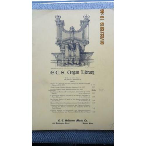 Partita on Baruch Haba - Herbert Fromm - Organ Library