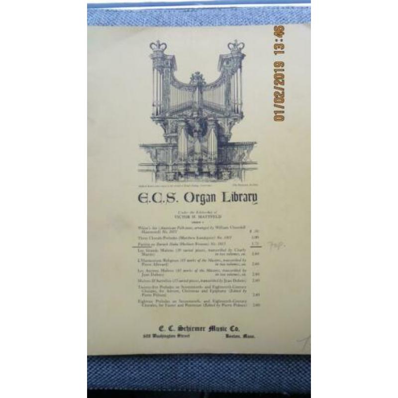 Partita on Baruch Haba - Herbert Fromm - Organ Library