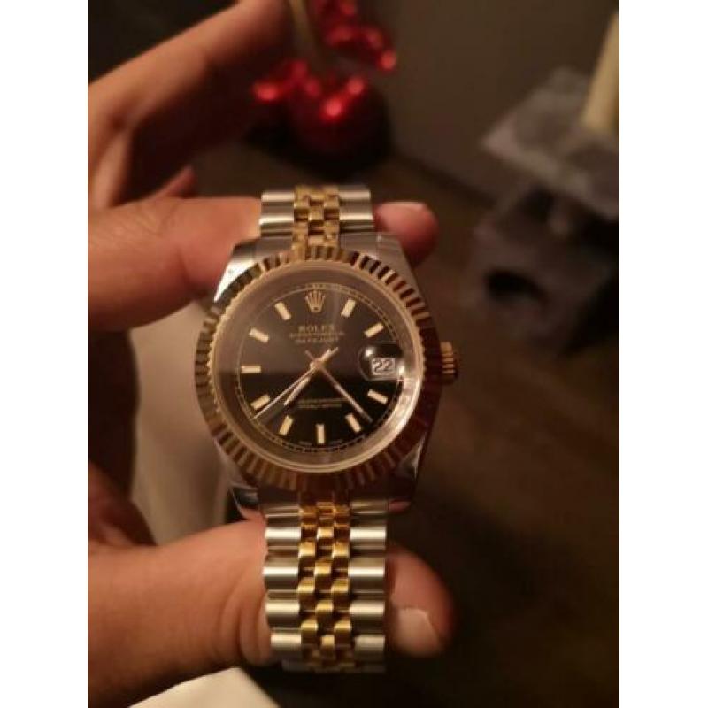 Rolex datejust 41mm goud staal