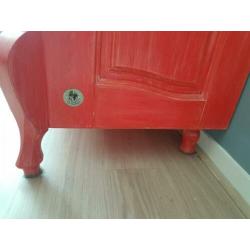 Kledingkast koraalrood van Planet Little 50×80×175