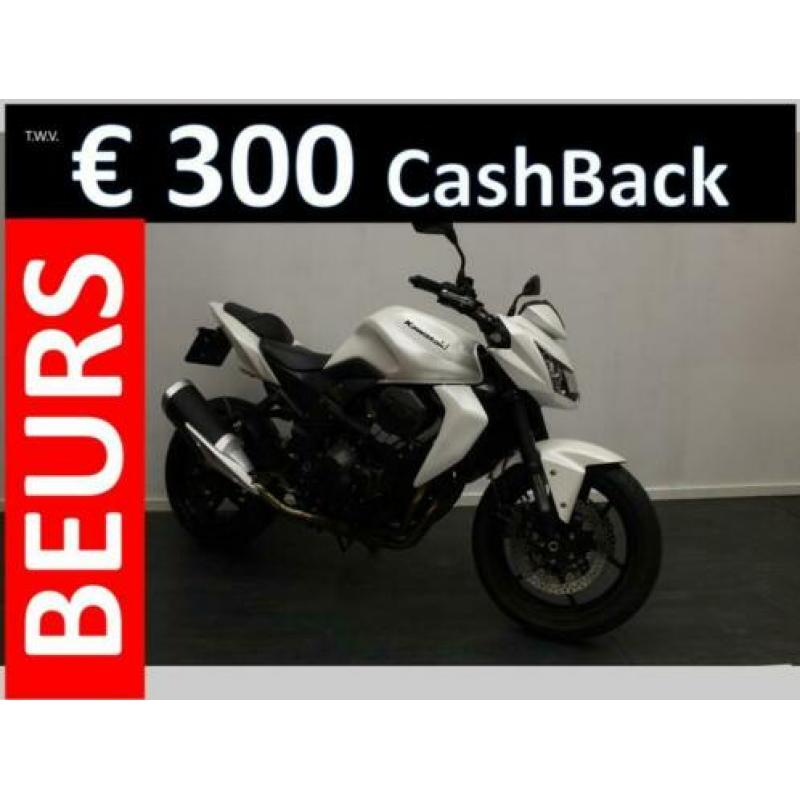 KAWASAKI Z 750 (bj 2008) Z750 Mat Wit Parel Unieke kleur!!!