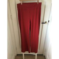 Moscow rode travelstof broek ,mt XL