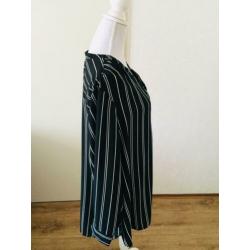 380. Miss Etam Tuniek Zwart ZGAN maat 50