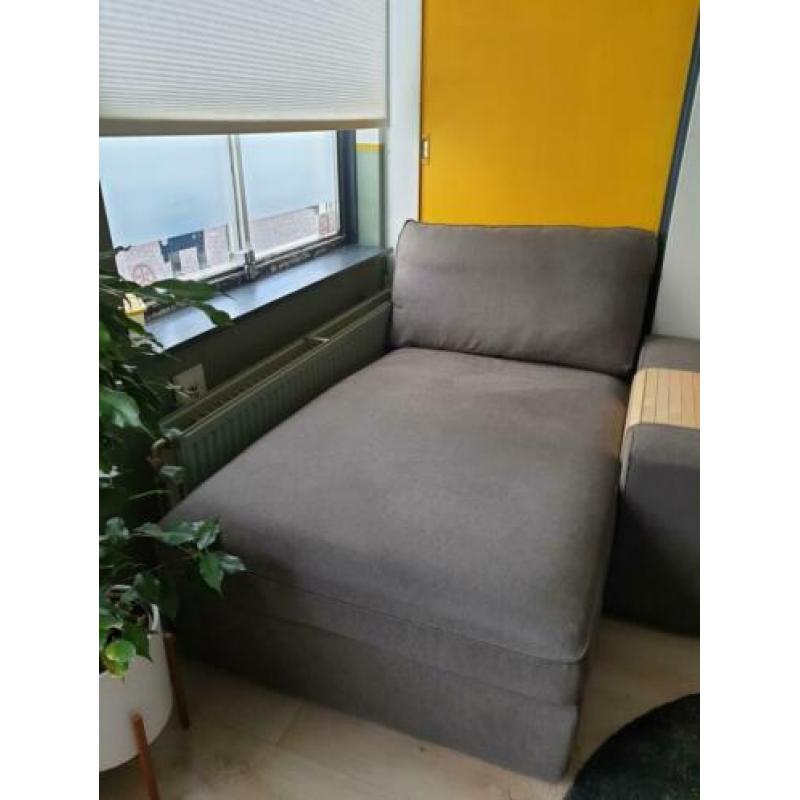 Chaise Longue IKEA Kivik Borred grijs/ groen