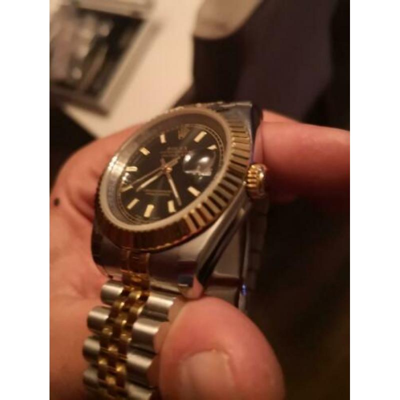Rolex datejust 41mm goud staal