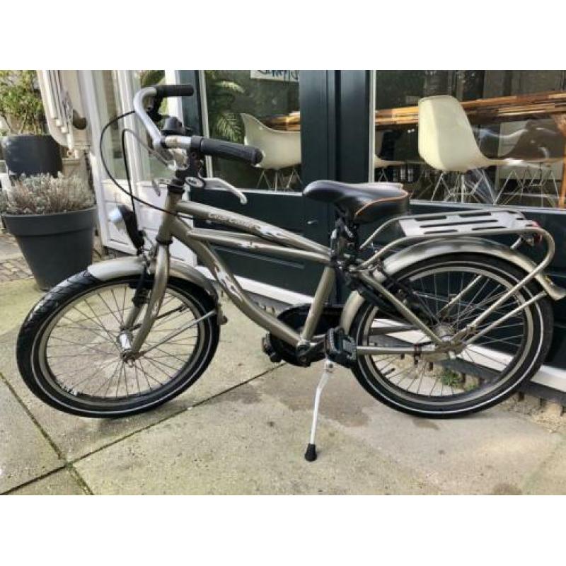 Stoere Crazy Cruiser fiets 20 inch 6-8 jaar