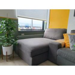 Chaise Longue IKEA Kivik Borred grijs/ groen