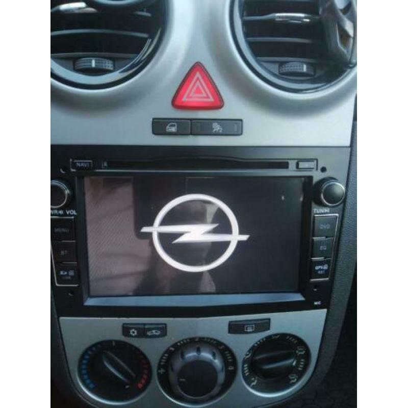 Nieuw in doos dubbel din nav dvd opel Corsa d astra h tigra